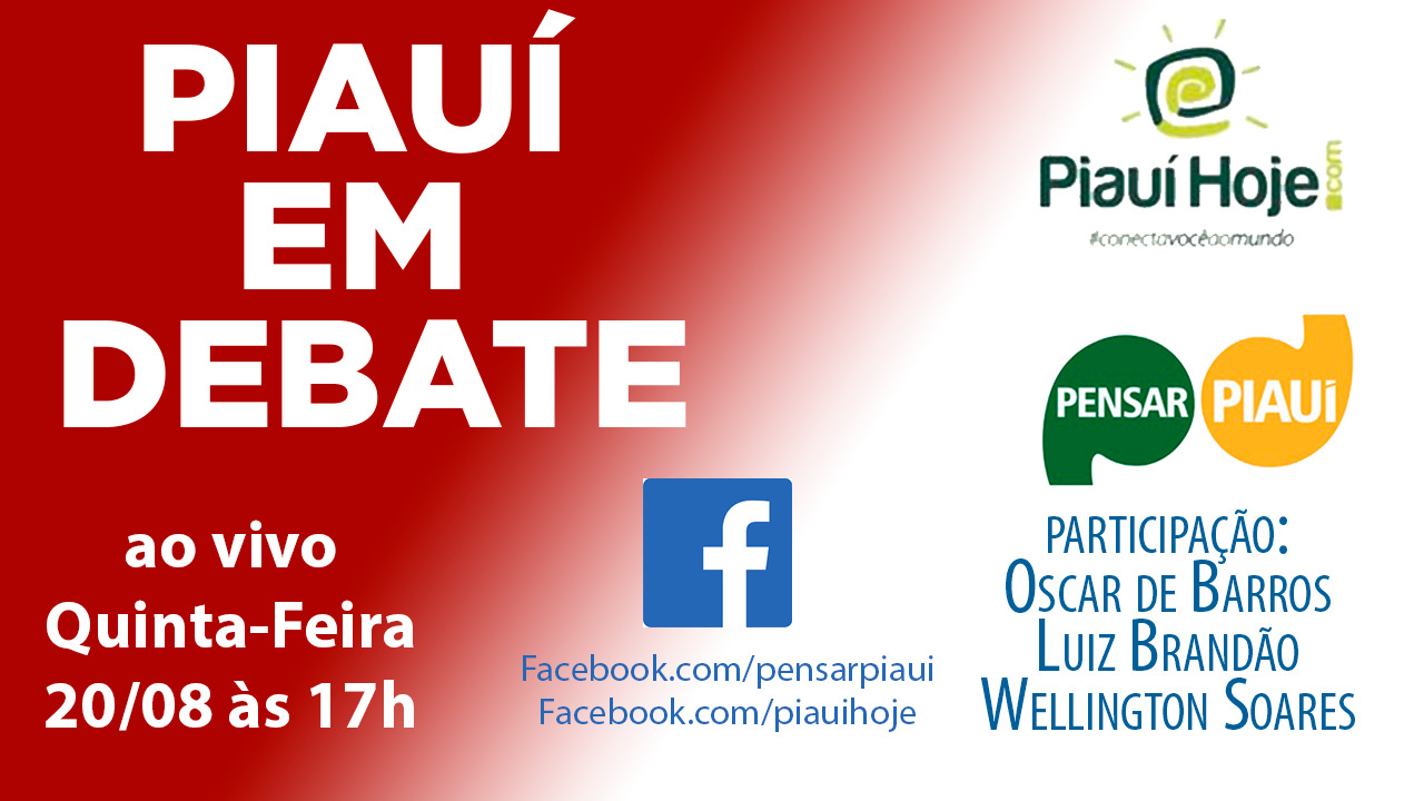 Piauí Em Debate nesta quinta-feira (20)